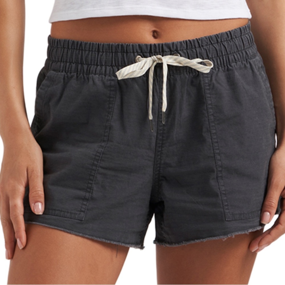Vuori Vintage Ripstop Shorts in Charcoal